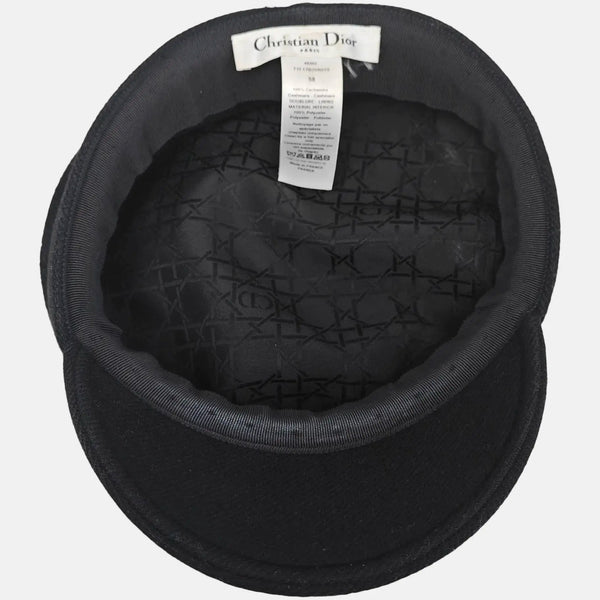 Cashmere Hat Black