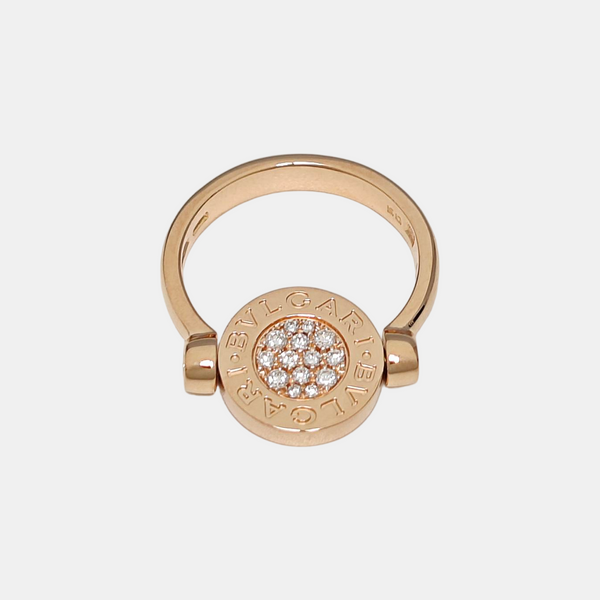 BVLGARI BVLGARI 18k Rose Gold Ring EU 49