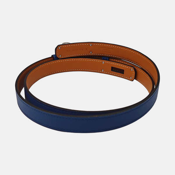 Leather Belt Blue