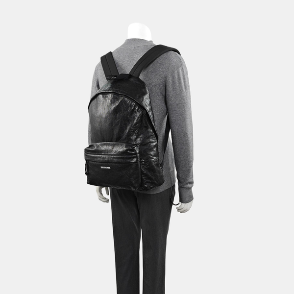 Calfskin Backpack Black