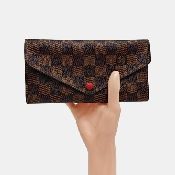 JOSÉPHINE Damier Ebene Coated Canvas Brown