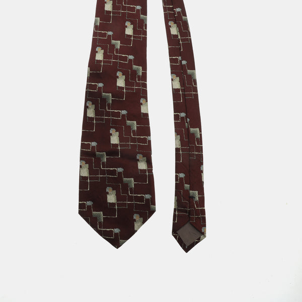 Red Silk Tie