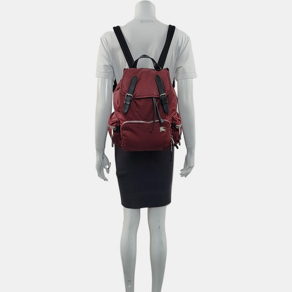 The Rucksack Medium Nylon Red