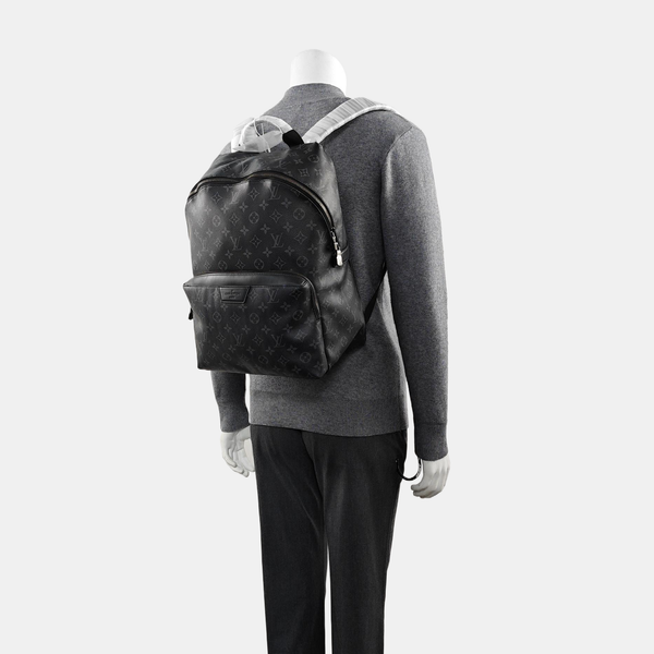 DISCOVERY PM Monogram Coated Canvas Black
