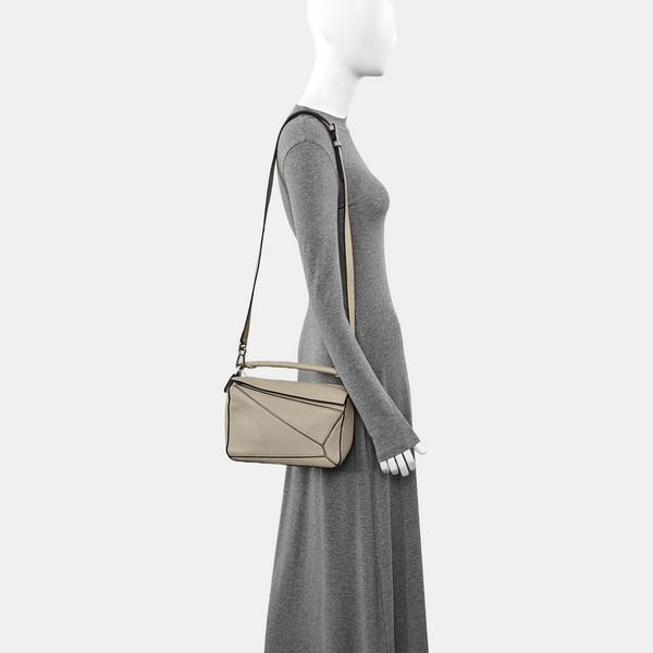 Puzzle Small Calfskin Gray
