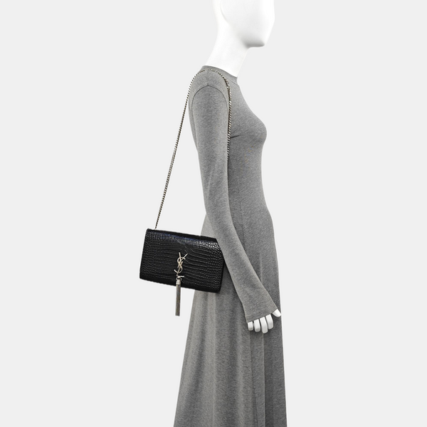 KATE Medium Calfskin Black