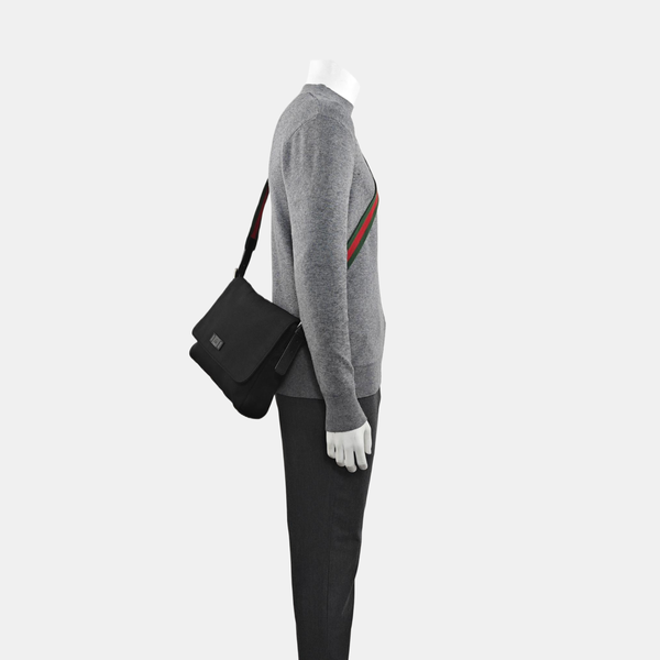 Canvas Shoulder Bag Black