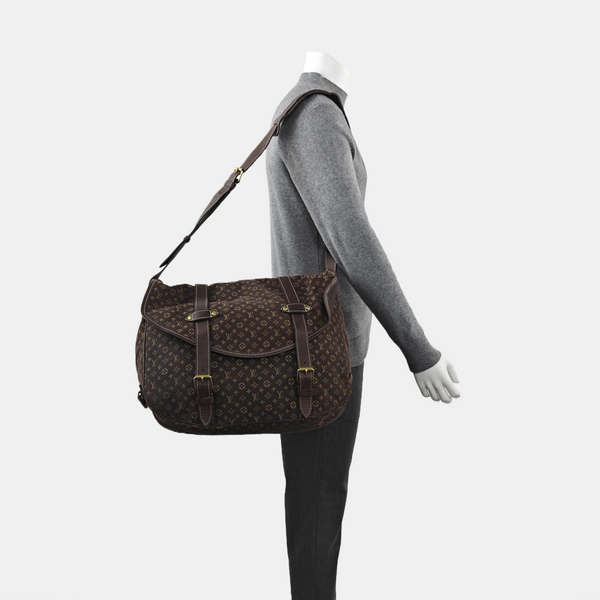SAUMUR Extra Large Monogram Canvas Brown