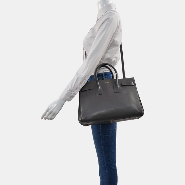 SAC DE JOUR Small Calfskin Gray