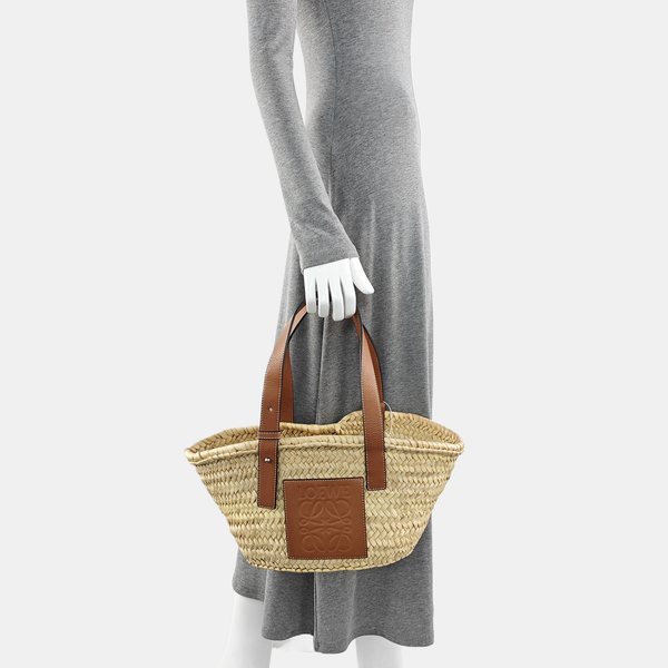 Basket Straw Beige