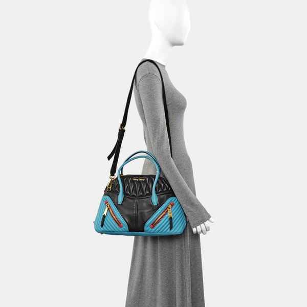 Lambskin Tote Bag Multicolor
