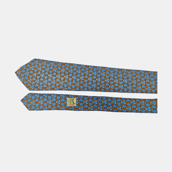 Mulberry Silk Tie Blue