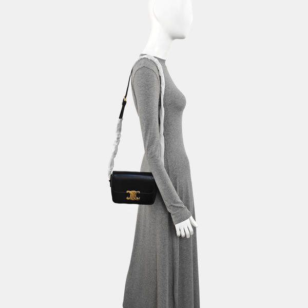 TRIOMPHE Teen Calfskin Black
