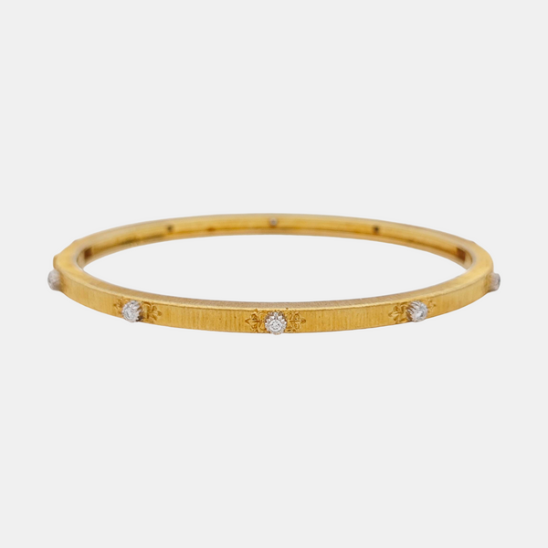 18k Rose Gold Bangle