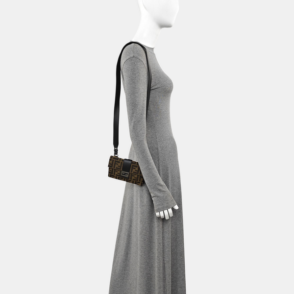 Baguette Mini Canvas Brown