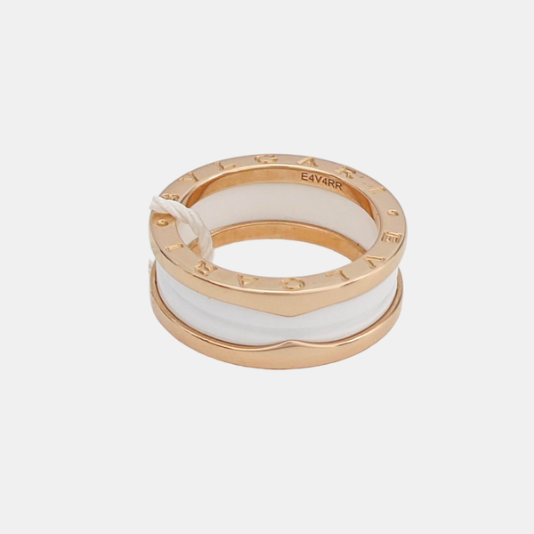 B.ZERO1 18k Rose Gold Ring EU 56