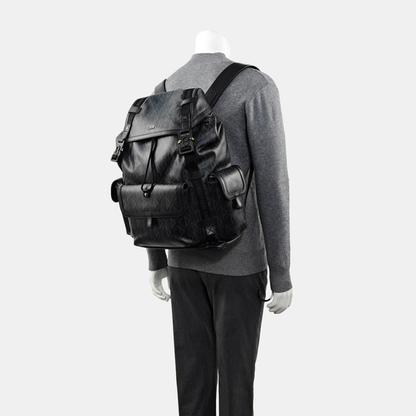 Hit The Road Coated Canvas Black