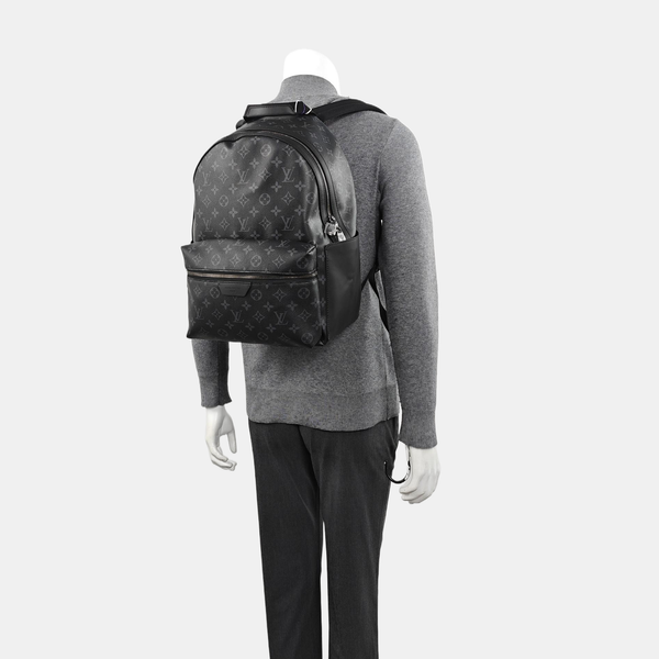 DISCOVERY PM Monogram Coated Canvas Black