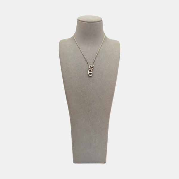 Collar de plata de ley 925 Chaine D'ancre