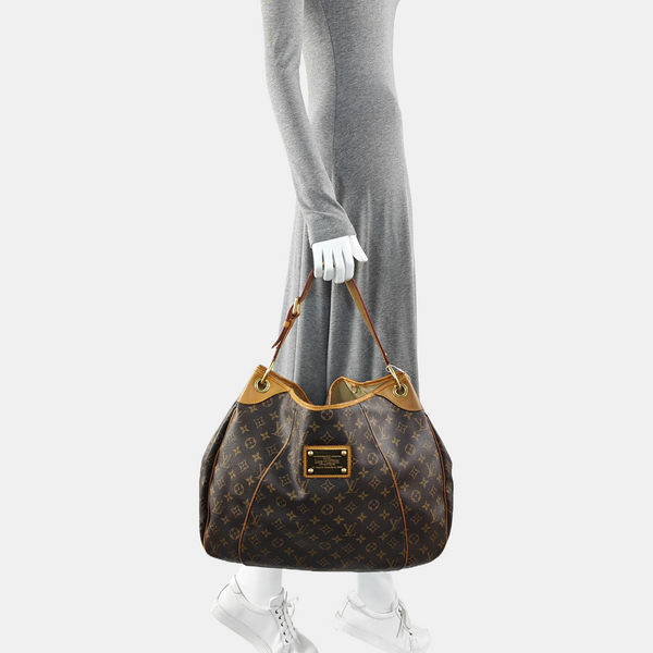 GALLIERA GM Monogram Coated Canvas Brown