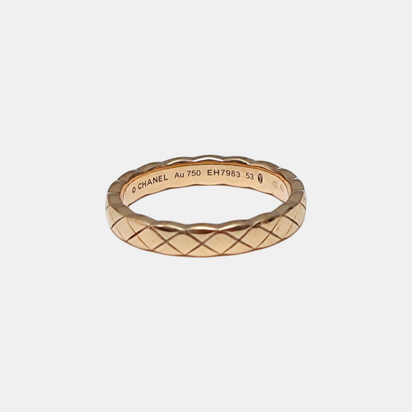 COCOCRUSH 18k Rose Gold Ring EU 53