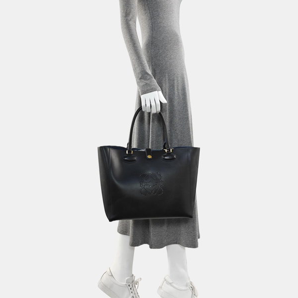 Calfskin Tote Bag Black