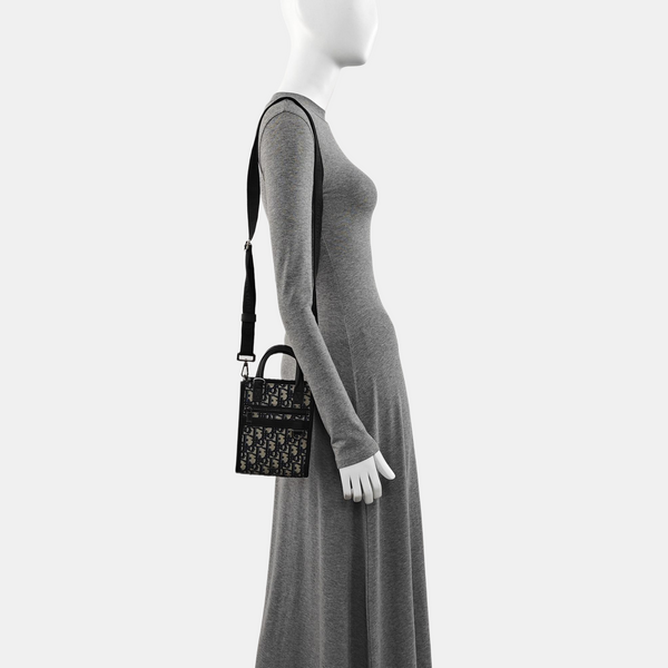 Authenticated pre-owned Book Tote Mini Monogram Canvas Grey - Shoulder Bag at Looply