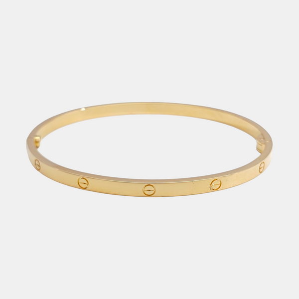 LOVE 18k Gold Bangle