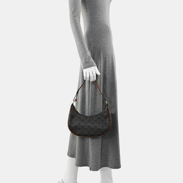 AVA Small Coated Canvas Brown