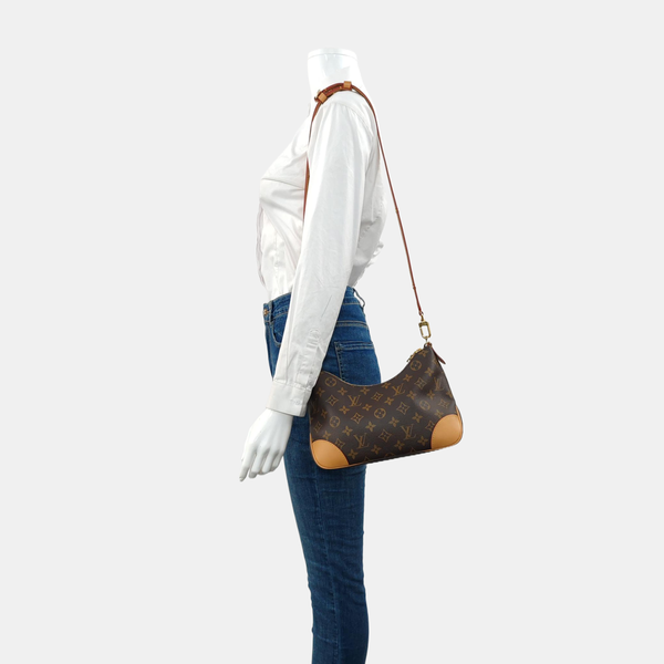 BOULOGNE Monogram Coated Canvas Brown