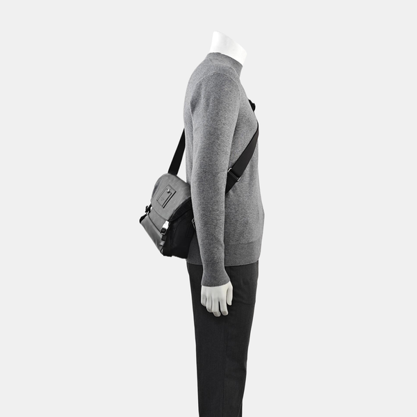 VOYAGER PM Monogram Coated Canvas Black