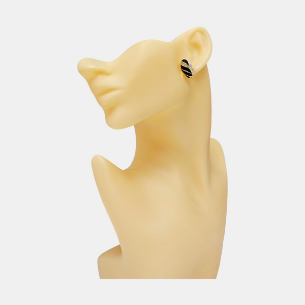 Metal Gold Clip On Earrings