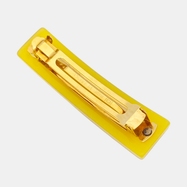Synthetic Hair Clip Yellow