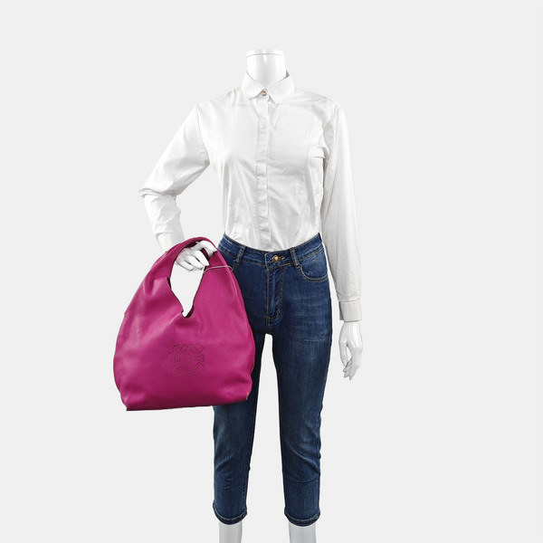Calfskin Tote Bag Pink