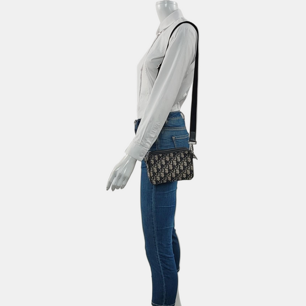 Safari Oblique Canvas Blue
