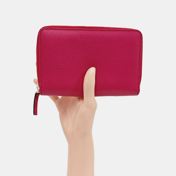 Calfskin Clutch Red