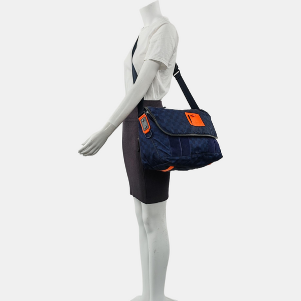 Damier Nylon Blue