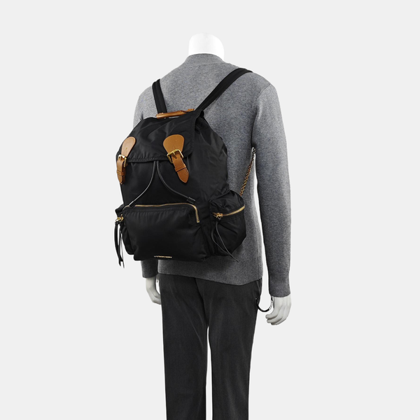 The Rucksack Nylon Black