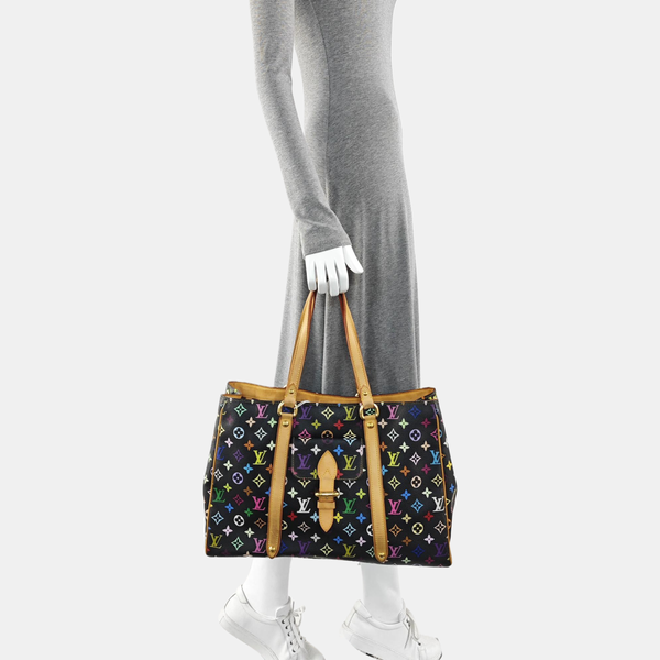 LV × TM AURELIA Monogram Coated Canvas Black