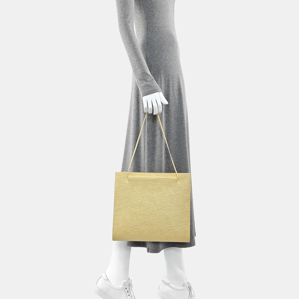 VINTAGE CROISETTE Epi Yellow