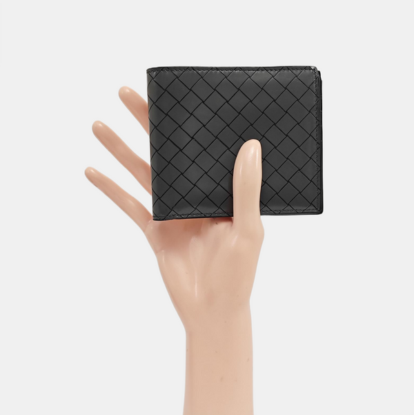 Calfskin Wallet Gray