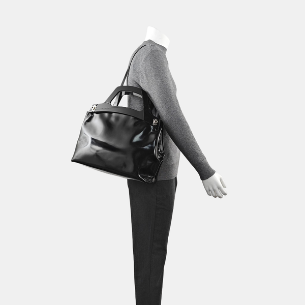 Calfskin Tote Bag Black