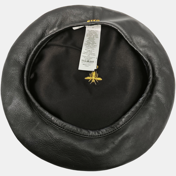 Lambskin Hat Black