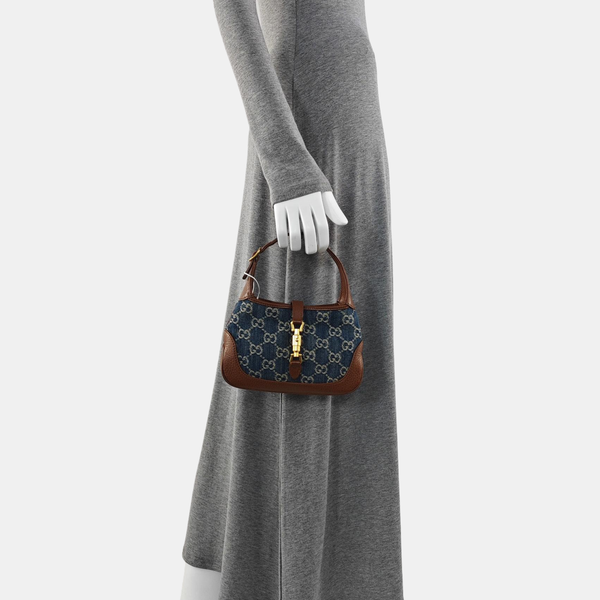 Jackie 1961 Mini Monogram Denim Blue