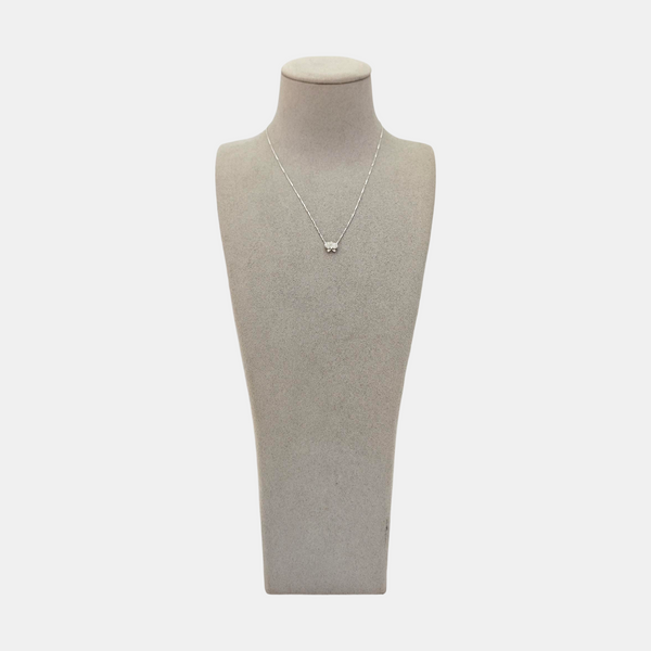 CARESSE D'ORCHIDÉES PAR CARTIER 18k White Gold Silver Necklace