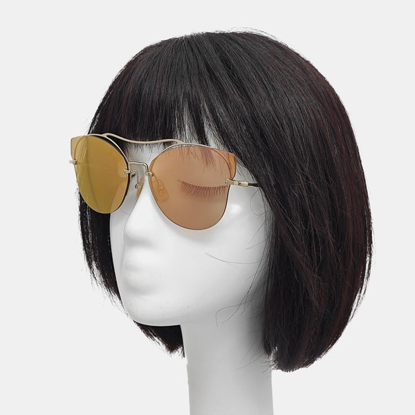 Synthetic Sunglasses Brown