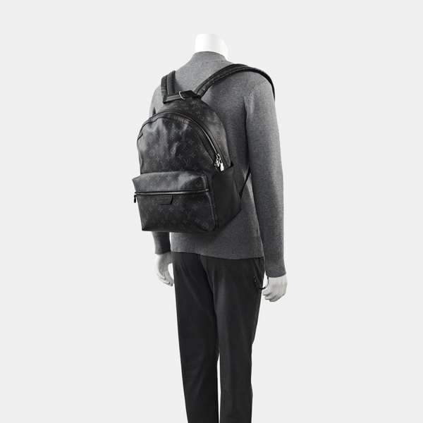 DISCOVERY PM Monogram Coated Canvas Black
