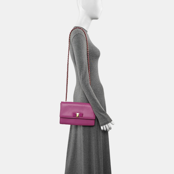 Ginny Calfskin Red