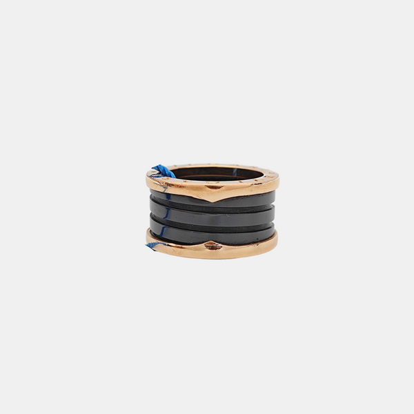 B.ZERO1 18k Rose Gold Ring EU 53