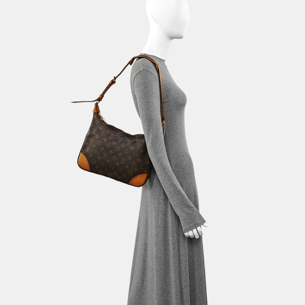 BOULOGNE Monogram Coated Canvas Brown